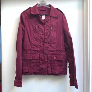 Marc Jacobs deep Maroon jacket/blazer! No flaws! Like new, great condition!
